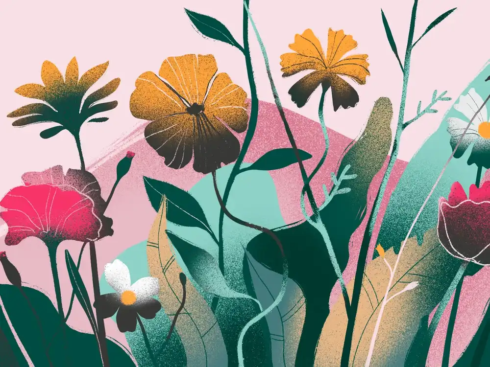 Flowers Harmony by tubik.arts Flowers Harmony by tubik.arts